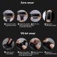 ZQK Touchscreen Armband for Running Phone Holder Breathable & Stretchable for Secure Fit  Size: Large Fluorescent