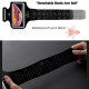 ZQK Touchscreen Armband for Running Phone Holder Breathable & Stretchable for Secure Fit  Size: Large Fluorescent