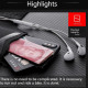 ZQK Touchscreen Armband for Running Phone Holder Breathable & Stretchable for Secure Fit  Size: Large Fluorescent