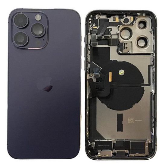 Apple iPhone 14 Pro Max Rear Complete Housing Panel Deep Purple