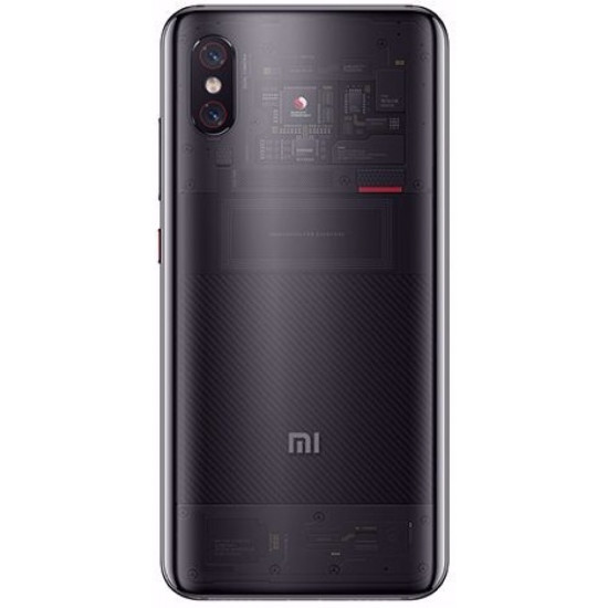 Xiaomi Mi 8 Pro Rear Housing Panel Battery Door Transparent Black