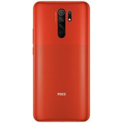 Xiaomi Poco M2 Rear Housing Panel Battery Door Brick Red