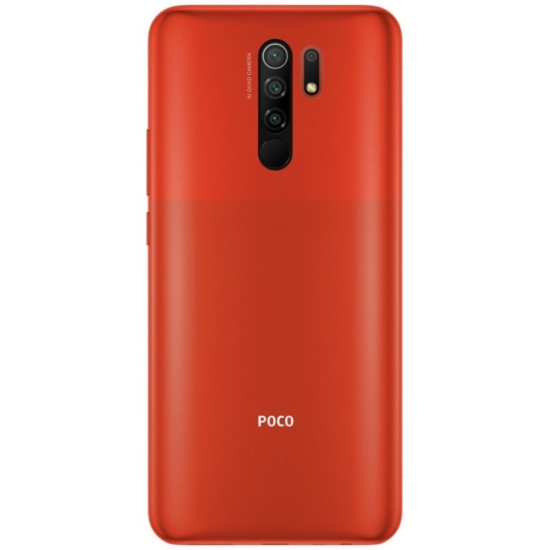 Xiaomi Poco M2 Rear Housing Panel Battery Door Brick Red