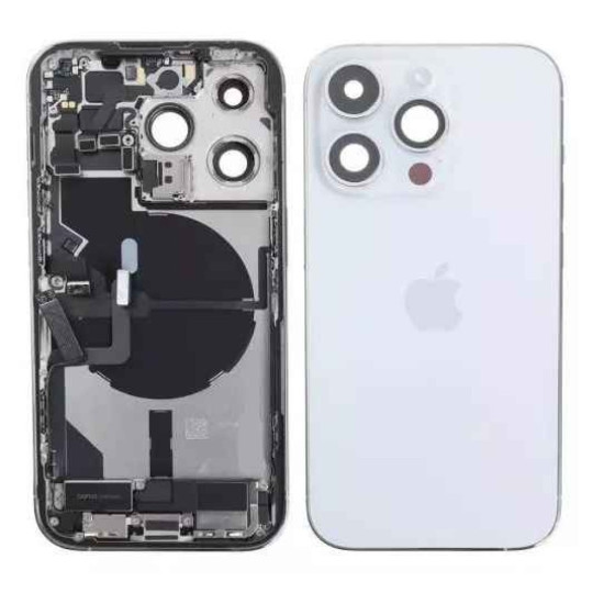 Apple iPhone 14 Pro Rear Housing Panel Silver