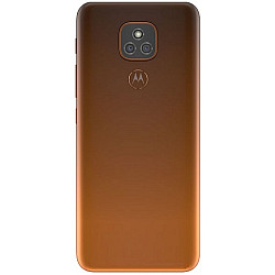 Motorola Moto E7 Plus Rear Housing Panel Battery Door Amber Bronze