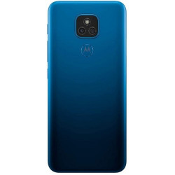 Motorola Moto E7 Plus Rear Housing Panel Battery Door Navy Blue