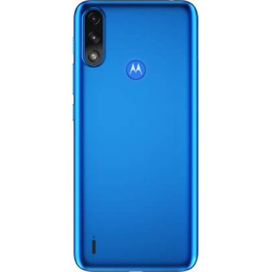 Motorola Moto E7 Power Rear Housing Panel Tahiti Blue