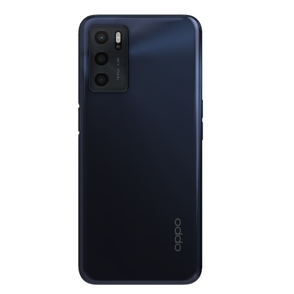 Oppo A16 Rear Housing Panel Battery Door Crystal Black - MOB-HSNG-PSC-469`