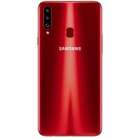 Samsung Galaxy A20s Rear Housing Panel Battery Door Red
