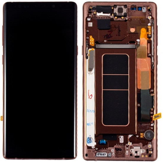 Samsung Galaxy Note 9 LCD Screen With Front Housing Metallic
