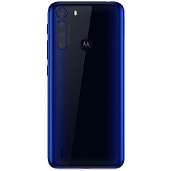 Motorola One Fusion Rear Housing Panel Battery Door Deep Sapphire Blue