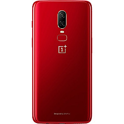 Oneplus 6 Rear Housing Panel Battery Door Amber Red