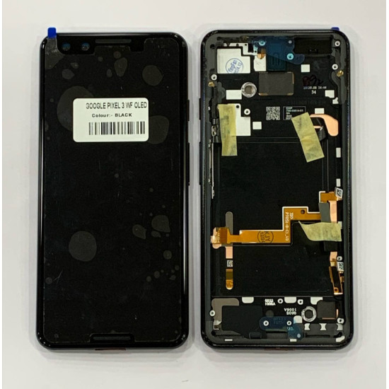 LCD WITH TOUCH SCREEN FOR GOOGLE PIXEL 3 W/F CARE ORIGINAL DISPLAY GLASS COMBO FOLDER