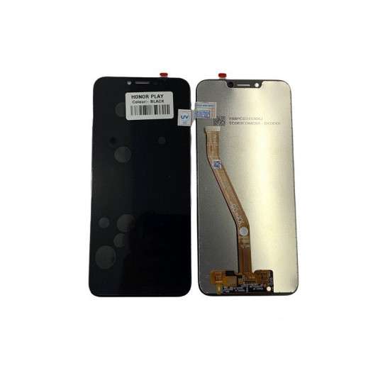LCD WITH TOUCH SCREEN FOR HONOR PLAY (BLACK) DISPLAY GLASS COMBO FOLDER