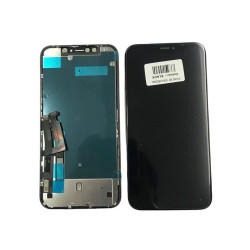 LCD WITH TOUCH SCREEN FOR IPHONE XR 100% ORIGINAL (BLACK) DISPLAY GLASS COMBO FOLDER