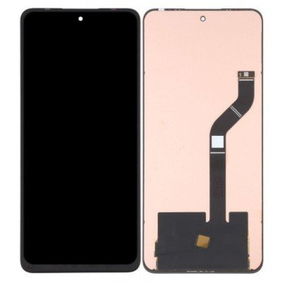LCD WITH TOUCH SCREEN FOR MI 12 LITE NE DISPLAY GLASS COMBO FOLDER