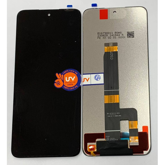 LCD WITH TOUCH SCREEN FOR REDMI NOTE 12R DISPLAY GLASS COMBO FOLDER`