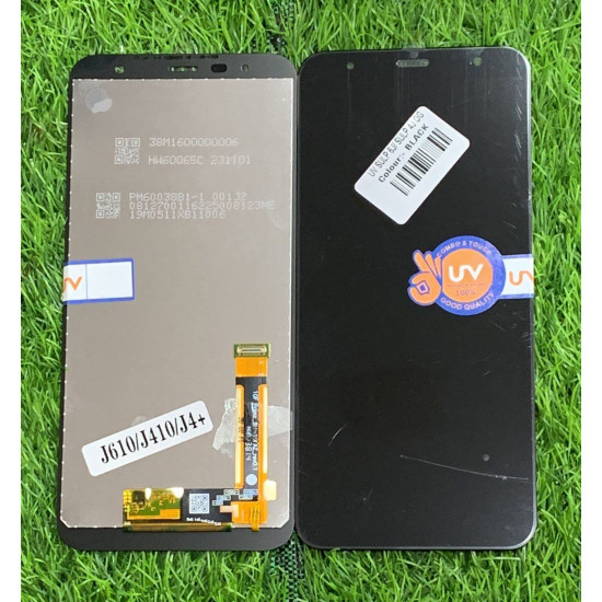 LCD WITH TOUCH SCREEN FOR SAMSUNG J610 DISPLAY GLASS COMBO FOLDER
