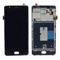 LCD WITH TOUCH SCREEN FOR ONE Plus 3T WITHFRAME TFT DISPLAY GLASS COMBO FOLDER