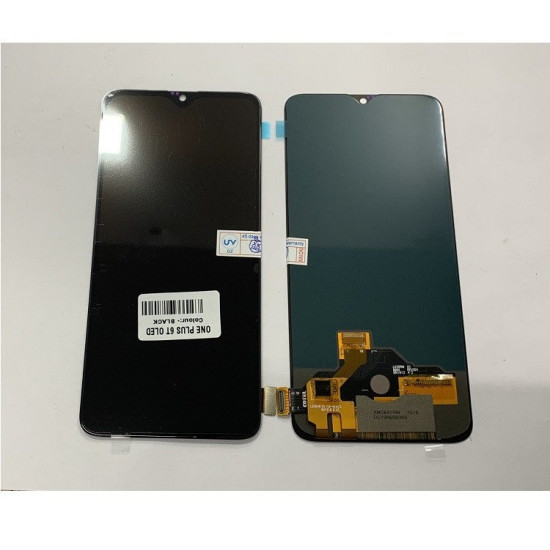 LCD WITH TOUCH SCREEN FOR ONE PLUS 6T OLED DISPLAY GLASS COMBO FOLDER