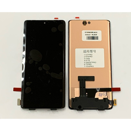 LCD WITH TOUCH SCREEN FOR VIVO V30E CARE ORIGINAL DISPLAY GLASS COMBO FOLDER