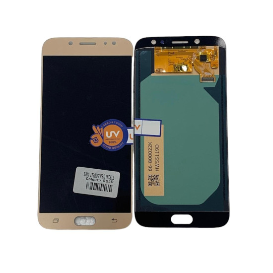 LCD WITH TOUCH SCREEN FOR SAMSUNG J7 PRO INCELL DISPLAY GLASS COMBO FOLDER