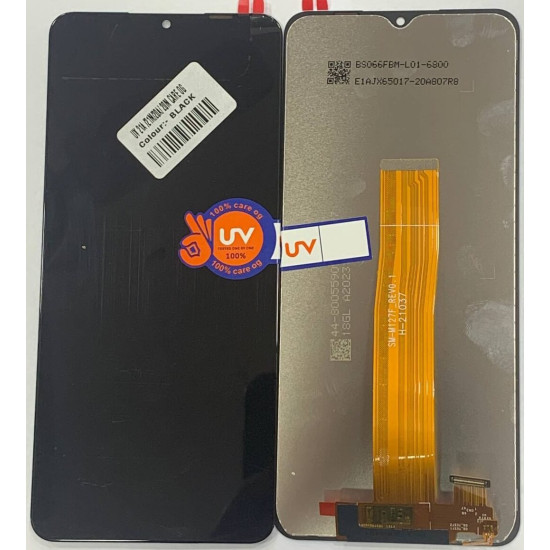 LCD WITH TOUCH SCREEN FOR SAMSUNG A12 DISPLAY GLASS COMBO FOLDER