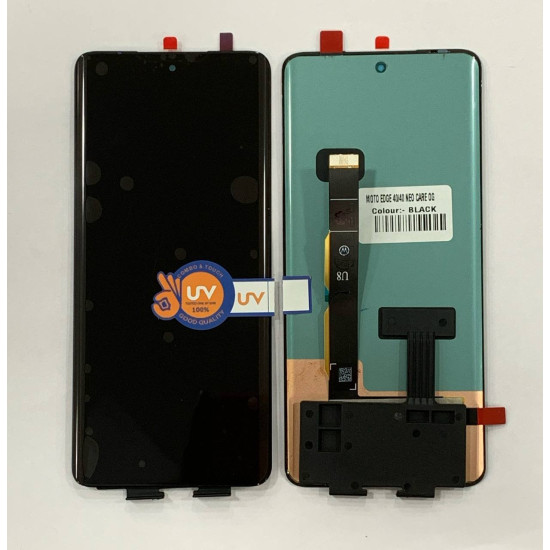 LCD WITH TOUCH SCREEN FOR MOTO EDGE 40 INCELL DISPLAY GLASS COMBO FOLDER