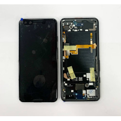 LCD WITH TOUCH SCREEN FOR GOOGLE PIXEL 3 WITHFRAME OLED DISPLAY GLASS COMBO FOLDER