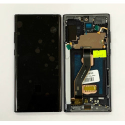 LCD WITH TOUCH SCREEN FOR SAMSUNG NOTE 10 PLUS WITHFRAME OLED (6.7) DISPLAY GLASS COMBO FOLDER