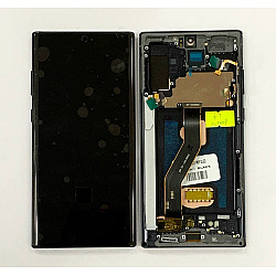 LCD WITH TOUCH SCREEN FOR SAMSUNG NOTE 10 PLUS WITHFRAME OLED (6.7) DISPLAY GLASS COMBO FOLDER