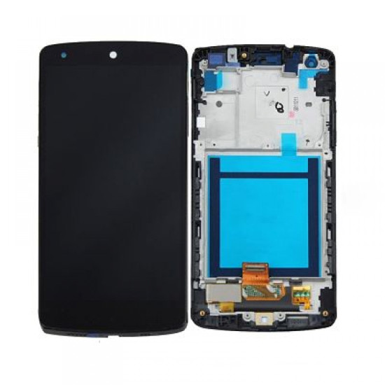 LG Nexus 5 D820 LCD Screen With Front Housing - Black