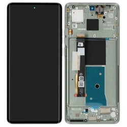 Motorola Edge 40 LCD Screen Display Combo With Frame - Nebula Green