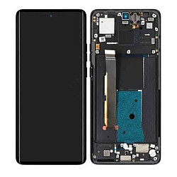 Motorola Edge 40 LCD Screen With Frame Display Combo - Eclipse Black