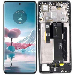 Motorola Edge 40 Neo LCD Screen With Frame Touch - Black