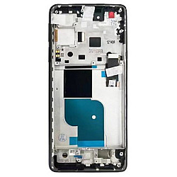 Motorola Edge X30 LCD Screen With Frame - Black