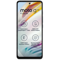 Motorola Moto G40 Fusion LCD Screen With Digitizer - Black