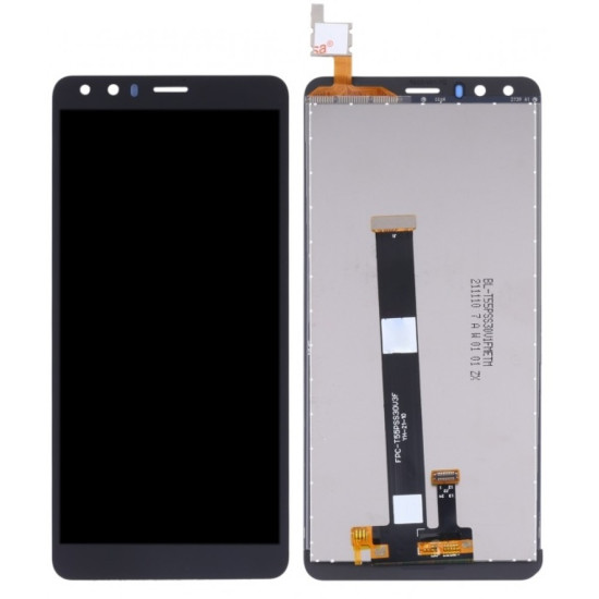 Nokia C1 2nd Edition LCD Screen With Digitizer - Black