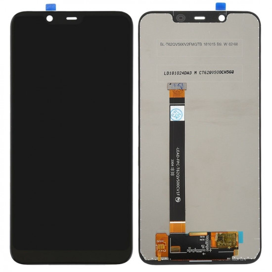 Nokia X7 2018 LCD Screen With Digitizer - Black