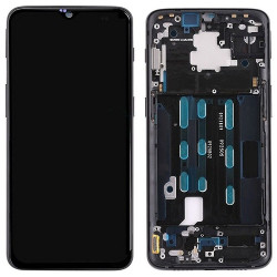 OnePlus 6T McLaren LCD Screen With Frame - Black