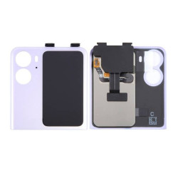 Oppo Find N2 Flip ORIGINAL Sub LCD Screen Display Combo - Purple