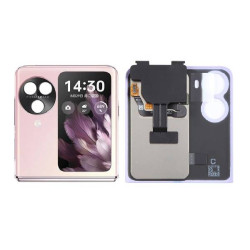 Oppo Find N3 Flip ORIGINAL Sub LCD Screen Display Combo - Pink