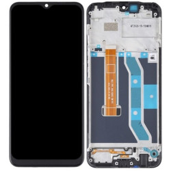 Realme C15 Qualcomm Edition LCD Screen With Frame - Black