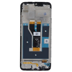 Realme Narzo 50i Prime LCD Screen With Frame - Black
