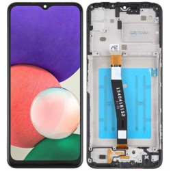 Samsung Galaxy A22 5G LCD Screen With Frame Black - ORIGINAL