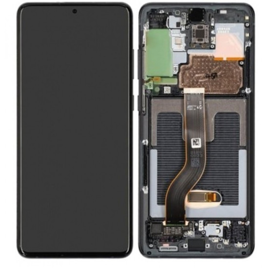 Samsung Galaxy S20 5G LCD Screen With Frame - Black