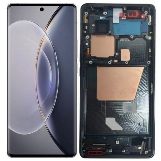 Vivo X90 Pro LCD Screen With Frame - Black