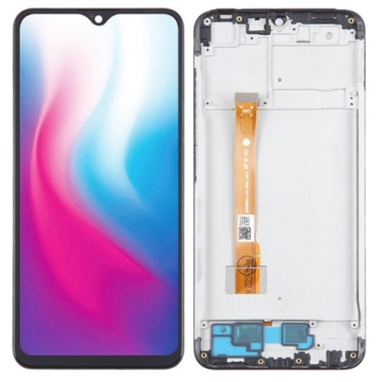 Vivo Y91 LCD Screen With Frame - Black