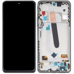 Xiaomi Mi 11i LCD Screen With Frame - Frosty White