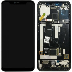 Xiaomi Mi 8 Pro LCD Screen With Frame - Meteorite Black